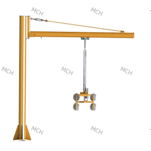 Jib Crane System Column-Shape Vacuum Lifter For Glass Handling