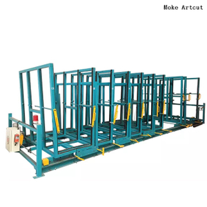 Mobile Glass Storage Rack