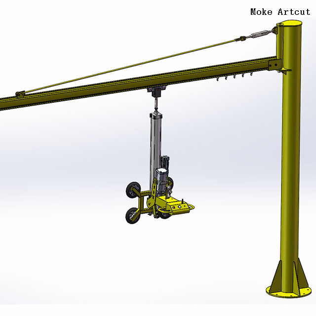 Jib Crane System Column-Shape Vacuum Lifter for Glass Handling