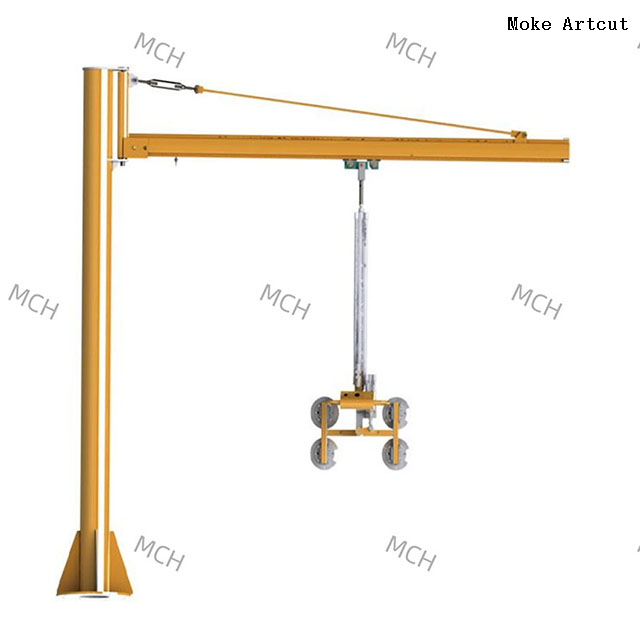 Jib Crane System Column-Shape Vacuum Lifter for Glass Handling