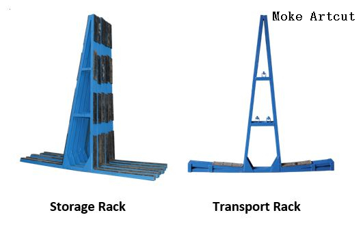 A-Shape Glass Rack